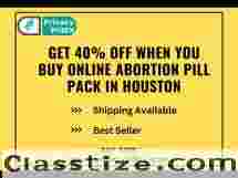 Get 40% Off When You Buy Online Abortion Pill Pack in Houston