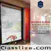 Ensure The Classic Look Of Your Space With Wooden Blinds   