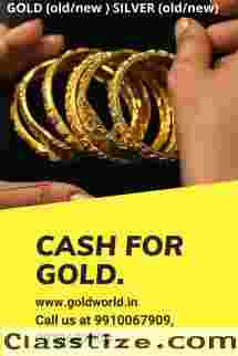 Come with any amount of gold and get instant cash on your gold.