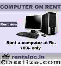 Computer on rent in mumbai ar Rs. 799 only 