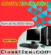 Computer on Rent in Mumbai Rs. 600 /- Only