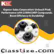 Kapoor Sales Corporation: Unleash Peak Performance with LUBRICOMP Compounds. Boost Efficiency & Durability!