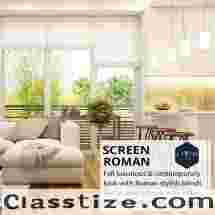 Buy Luxury Roman Blinds from Livin