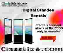 Digital Standee On Rent Starts At Rs.3500/- Only In Mumbai