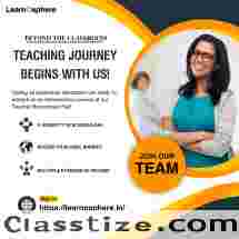  Teaching Career: Earn Flexibly as a Tutor in Jaipur with Learnosphere