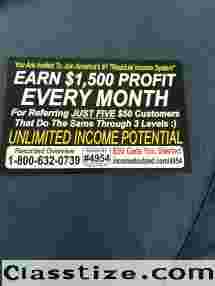 Limited Time Offer -Double Your Income Starting at $50