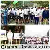 Cycle Rally Flagged Off to Promote Green World Awareness