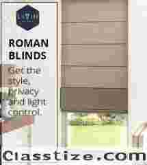 Experience the Beauty of Roman Blinds Curtains