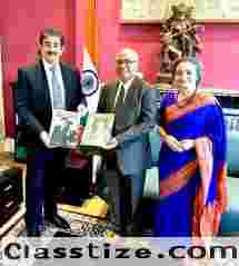 Sandeep Marwah Invited by Indian Ambassador to Ireland for Special Cultural Meet