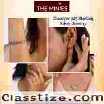 Discover 925 Sterling Silver Jewelry Online in India - The Minies