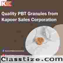 Quality PBT Granules from Kapoor Sales Corporation