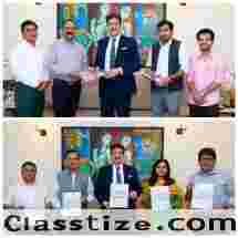 Sandeep Marwah Releases AAFT Journal at Marwah Studios