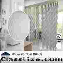 Give your Home a Unique Look with the Wave Vertical Blinds