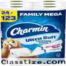 Charmin Ultra Soft Cushiony Touch Toilet Paper