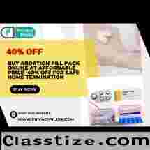 Buy Abortion Pill Pack Online at Affordable Price- 40% Off for Safe Home Termination