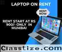 laptop on rent at Rs 900/- only in mumbai