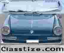 BMW 700 bumper  (1959–1965) by stainless steel  (BMW 700 Stoßfänger)