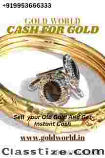  We the GOLDWORLD pay you instant cash for your old gold and highest in DELHI NCR.