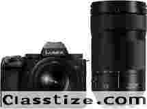 Panasonic LUMIX S5II Mirrorless Camera (DC-S5M2KK) with LUMIX S