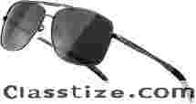 SUNGAIT Men's Polarized Square Aviator Sunglasses