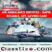 Efficient Medical Transfer by Tridev Air Ambulance Services in Delhi 