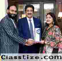 S.K. Musical Sensation Honors Dr. Sandeep Marwah for Promoting Young Talent