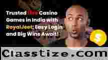 Trusted Live Casino Games in India with RoyalJeet: Easy Login and Big Wins Await!