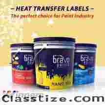 Paints Container Heat Transfer Labels