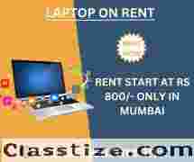 laptop on rent at Rs 800/- only in mumbai