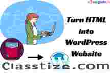 Turn HTML into WordPress Website: HireWPGeeks