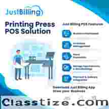 Boost Your Printing Press Performance with Just Billing -Printing Press POS Solution -Just Billing