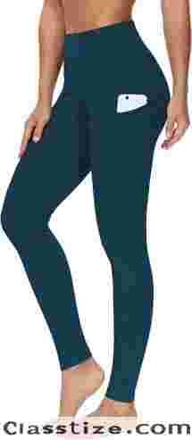 THE GYM PEOPLE Thick High Waist Yoga Pants with Pockets Review