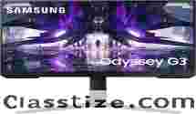 Samsung 27” Odyssey G30A Gaming Computer Monitor, FHD LED Display, 144Hz