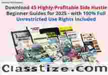 2025 Side Hustle Beginner Guides w/ Unrestricted PLR Review