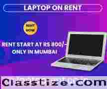 laptop on rent at rs 800/- only in mumbai