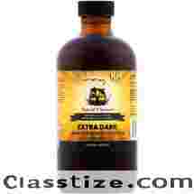 Sunny Isle Extra Dark Jamaican Black Castor Oil, 8 fl. oz. | 100% Natural High Potency Treatment for Hair,