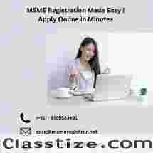 MSME Registration Made Easy | Apply Online in Minutes