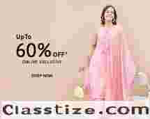 Celebrate Your Style, Upto 60% OFF Online Exclusive